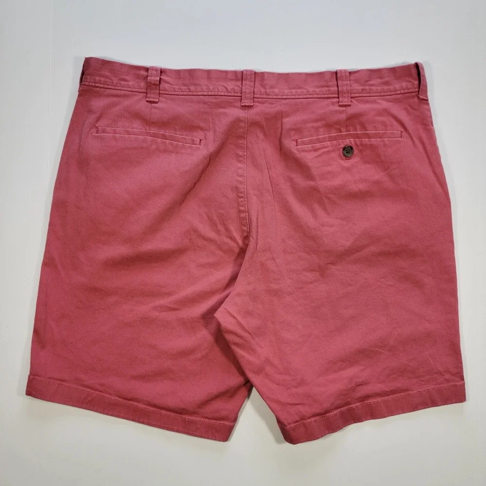J.Crew MERCANTILE FLEX Men's Chino Shorts Coral Pink Cotton Blend Size 38 / 8.5
